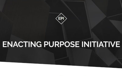 Enacting purpose initiative