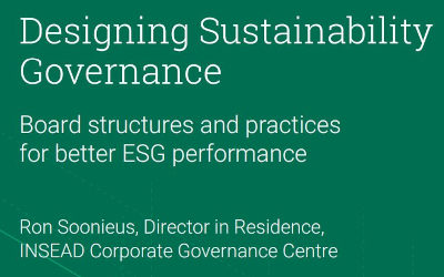 Designing Sustainability Governance